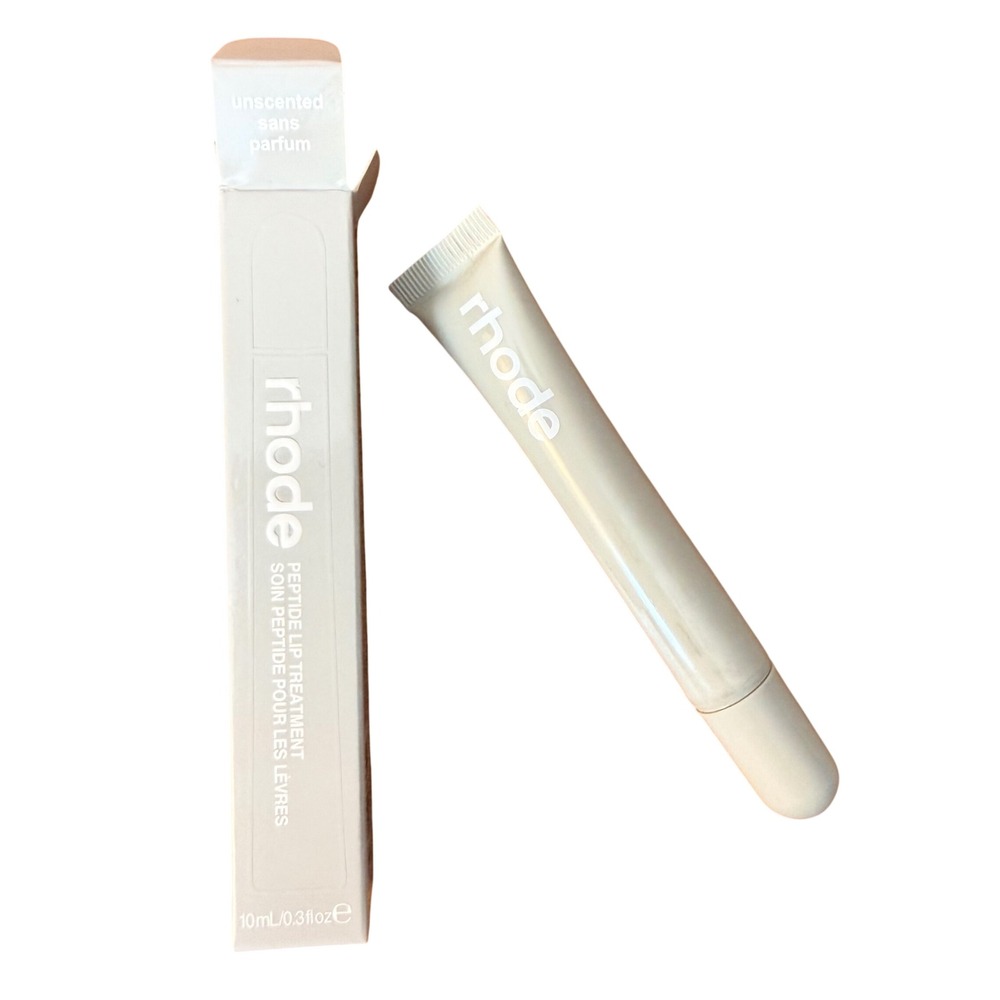 Rhode Peptide Lip Treatment Unscented 10ml Glossy Hydrating Balm